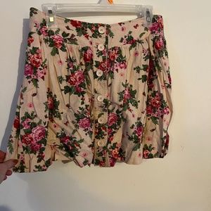 Floral skirt